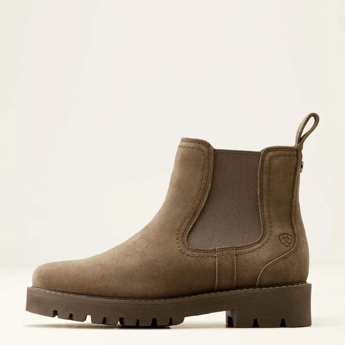 Women Booties Ariat Wexford Lug Chelsea Boot Dark Moss Women Booties Ariat Wexford Lug Chelsea Boot Dark Moss