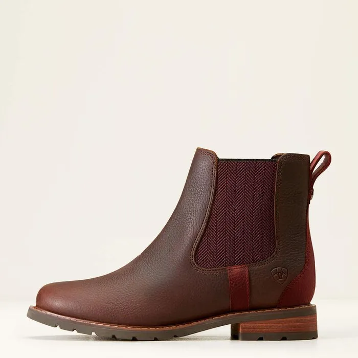 Women Booties Ariat Wexford Waterproof Chelsea Boot Dark Brown Women Booties Ariat Wexford Waterproof Chelsea Boot Dark Brown