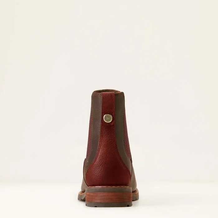 Women Booties Ariat Wexford Waterproof Chelsea Boot Dark Brown Women Booties Ariat Wexford Waterproof Chelsea Boot Dark Brown
