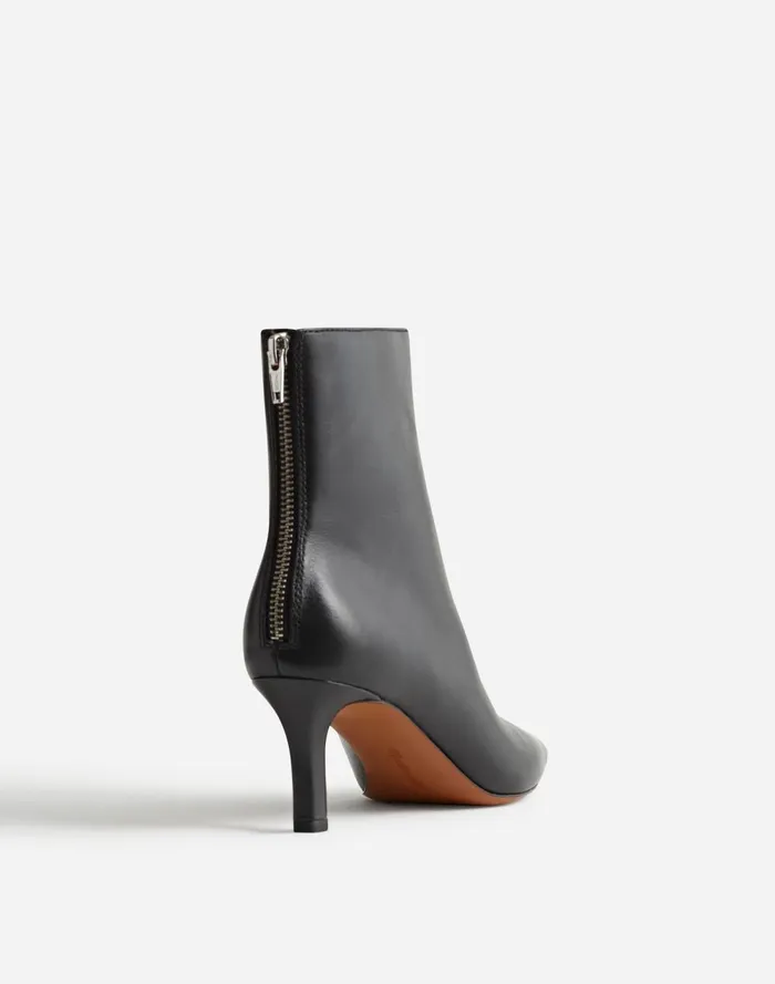 Women Boots Madewell The Dimes StilettoHeel Ankle Boot True Black