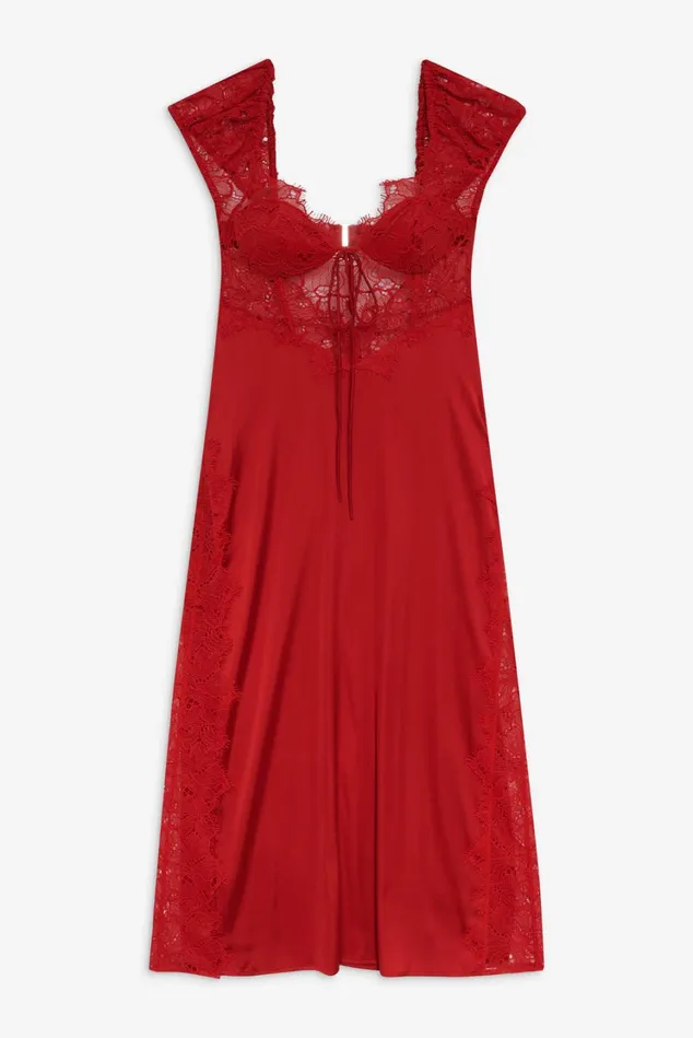 Women Casey Maxi Dress Red For Love and Lemons Dresses