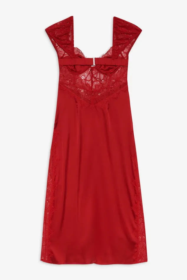 Women Casey Maxi Dress Red For Love and Lemons Dresses