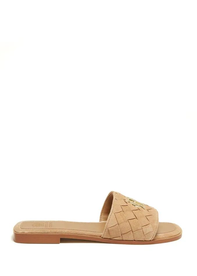 Women Chelsea Slides Taupe Holland Cooper Sandals and Slides