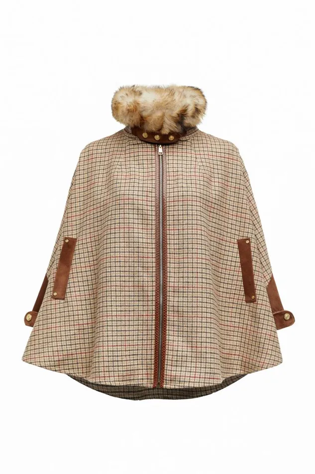 Women Chiltern Cape Charlton Tweed Holland Cooper Tailoring