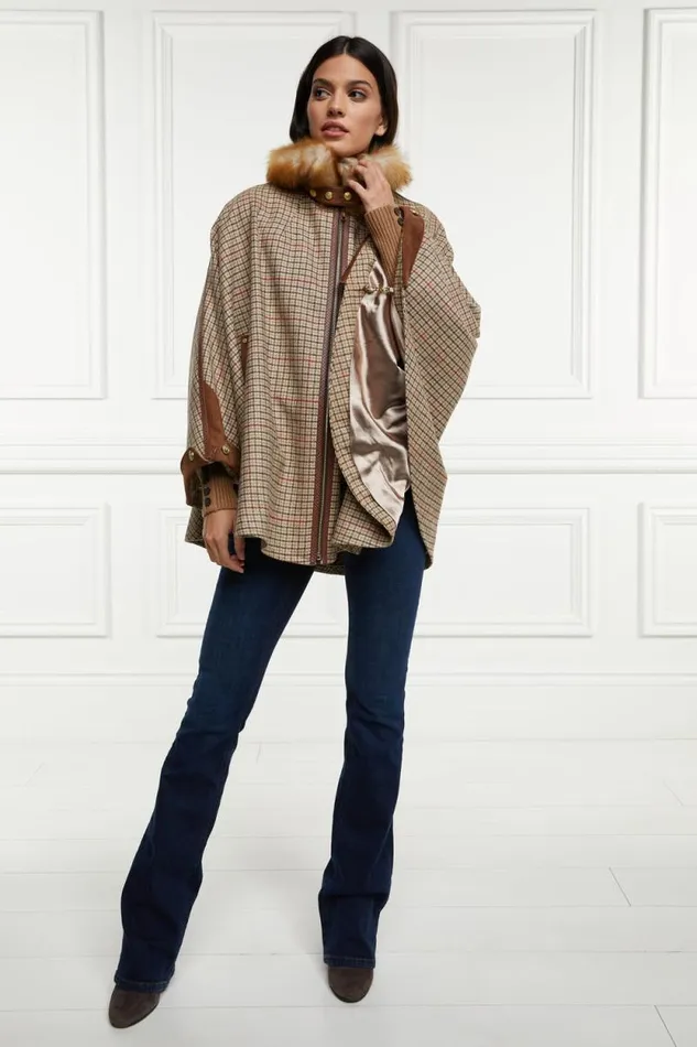 Women Chiltern Cape Charlton Tweed Holland Cooper Tailoring