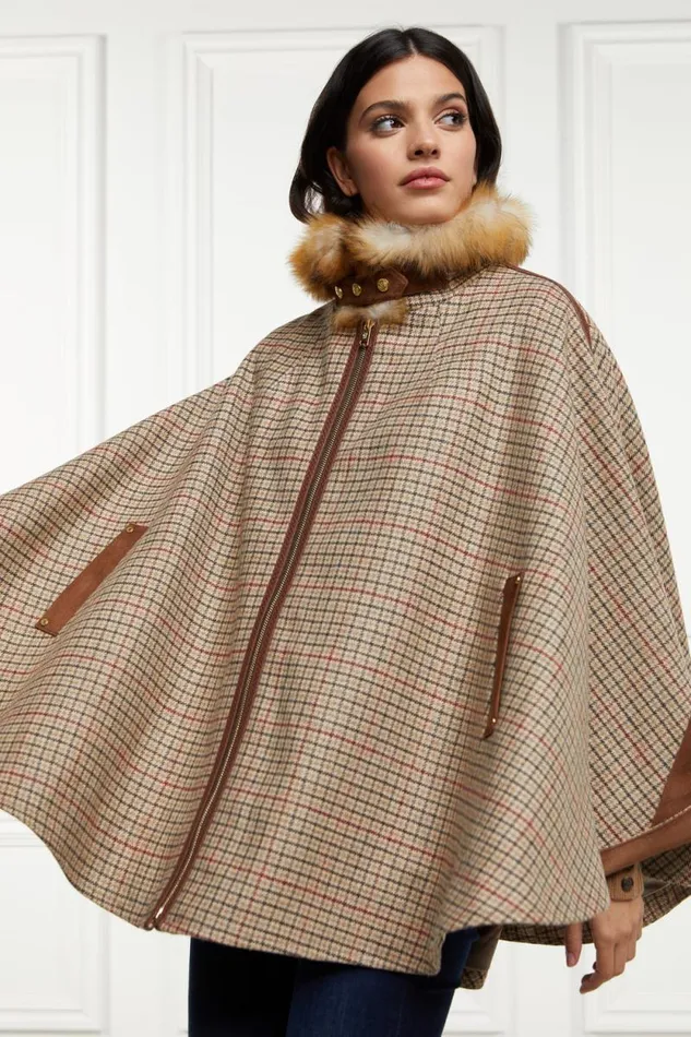 Women Chiltern Cape Charlton Tweed Holland Cooper Tailoring