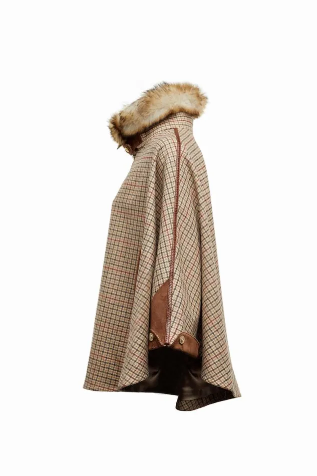 Women Chiltern Cape Charlton Tweed Holland Cooper Tailoring
