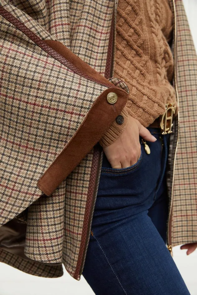 Women Chiltern Cape Charlton Tweed Holland Cooper Tailoring