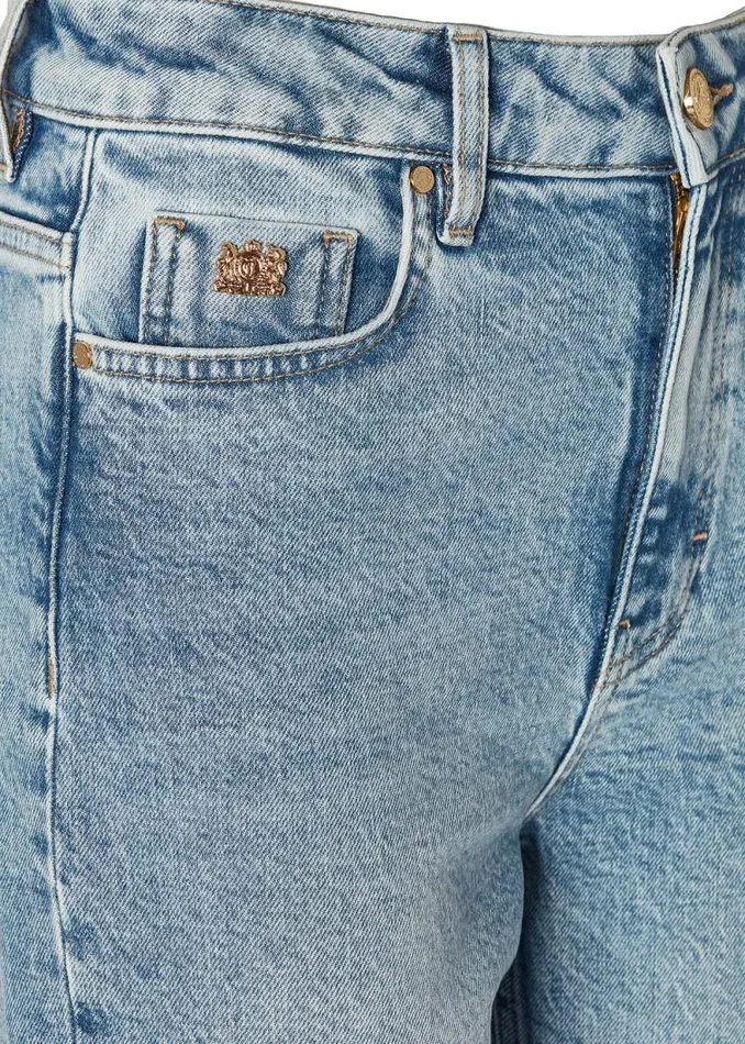 Women Classic Straight Jean Vintage Indigo Holland Cooper Jeans