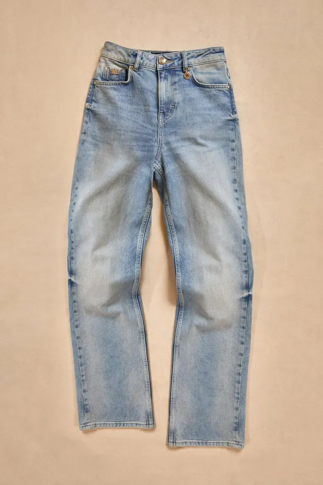Women Classic Straight Jean Vintage Indigo Holland Cooper Jeans