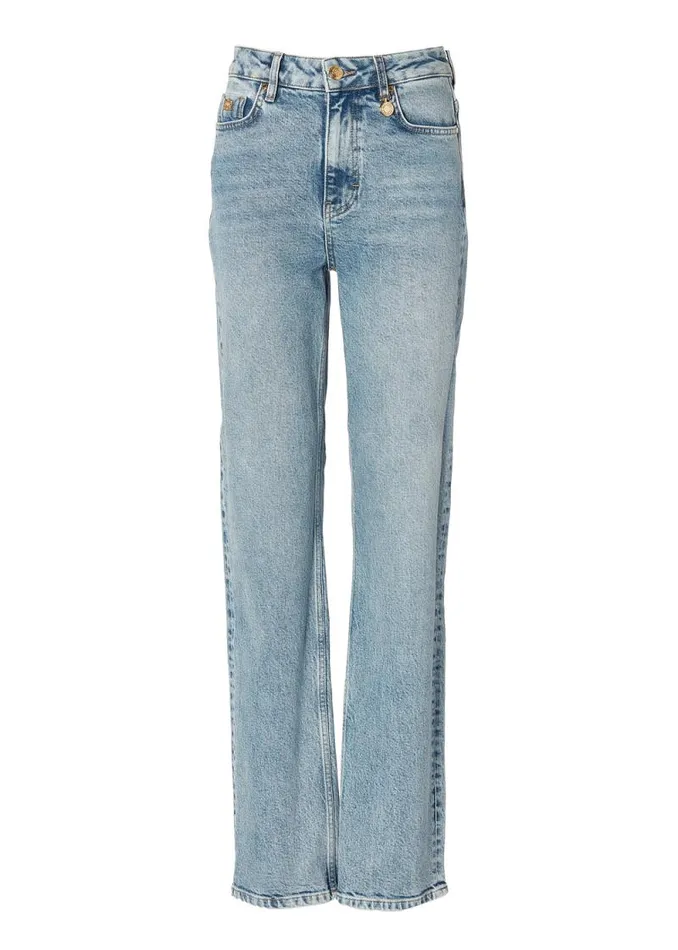 Women Classic Straight Jean Vintage Indigo Holland Cooper Jeans
