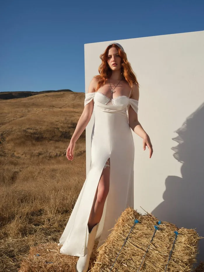 Women Cora Bridal Gown White For Love and Lemons Dresses