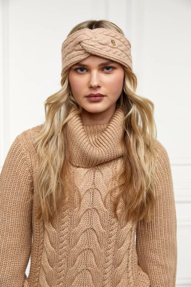 Women Cortina Headband Camel Holland Cooper Hats and Headbands Women Cortina Headband Camel Holland Cooper Hats and Headbands