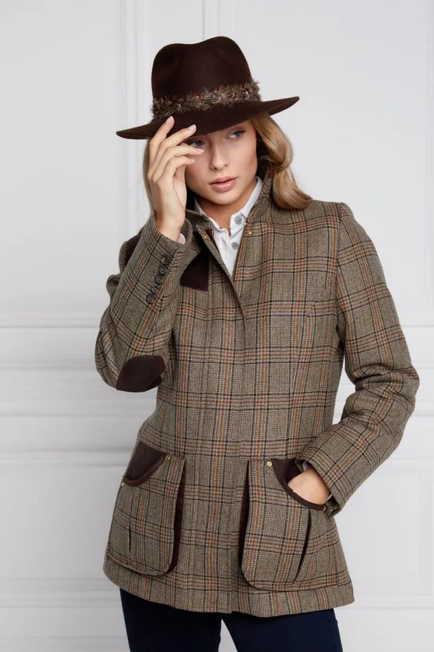 Women Country Classic Jacket Bourbon Tweed Holland Cooper Tailoring