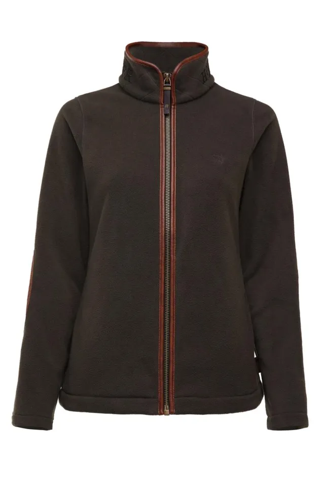 Women Country Fleece Jacket Khaki Holland Cooper Jackets