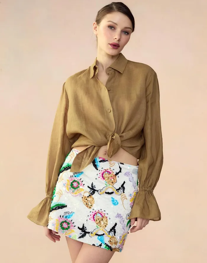 Women Cynthia Rowley Bottoms Love Locket Skirt Whtml