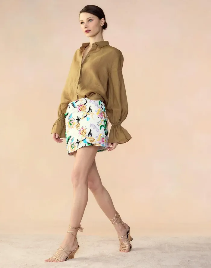 Women Cynthia Rowley Bottoms Love Locket Skirt Whtml