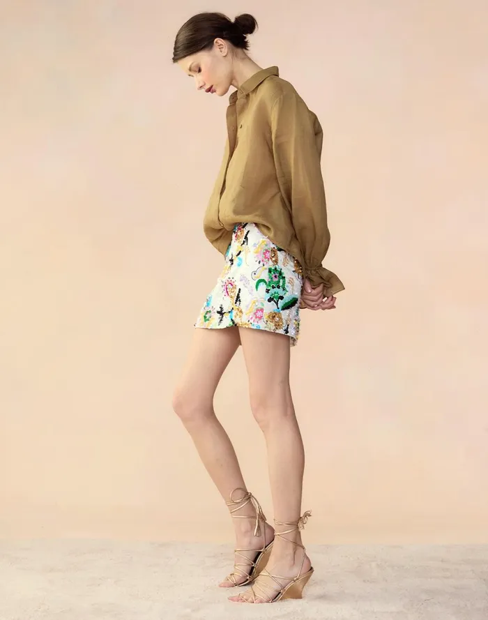 Women Cynthia Rowley Bottoms Love Locket Skirt Whtml