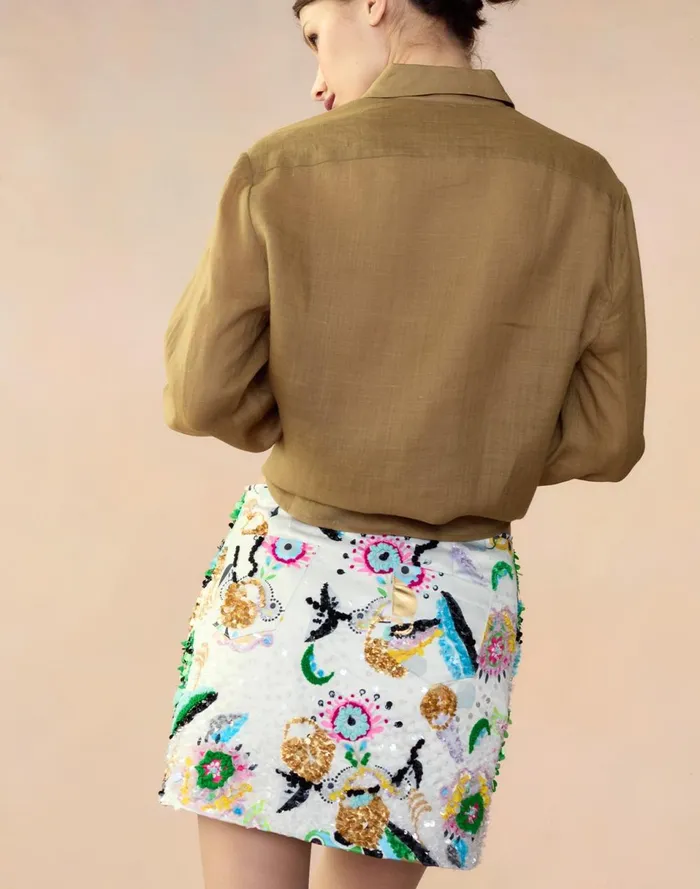 Women Cynthia Rowley Bottoms Love Locket Skirt Whtml