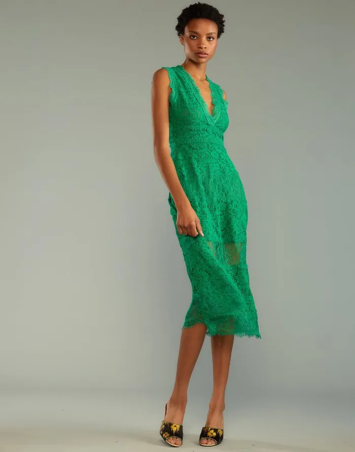 Women Cynthia Rowley Dresses Audrey Lace Dress Green Women Cynthia Rowley Dresses Audrey Lace Dress Green