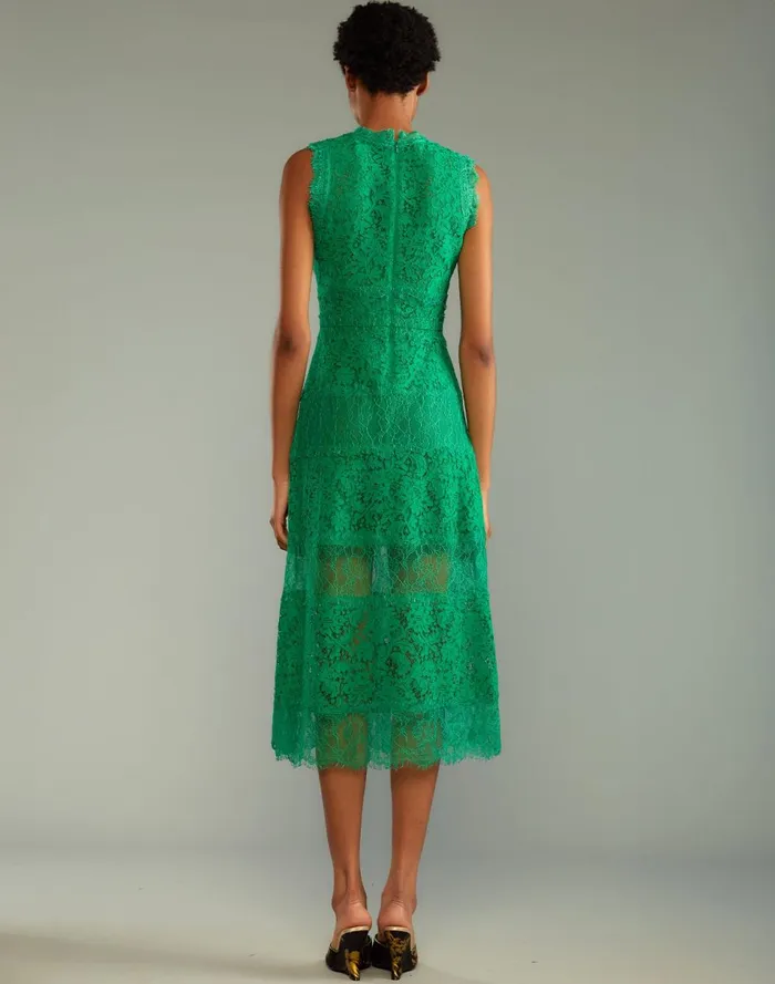 Women Cynthia Rowley Dresses Audrey Lace Dress Green Women Cynthia Rowley Dresses Audrey Lace Dress Green
