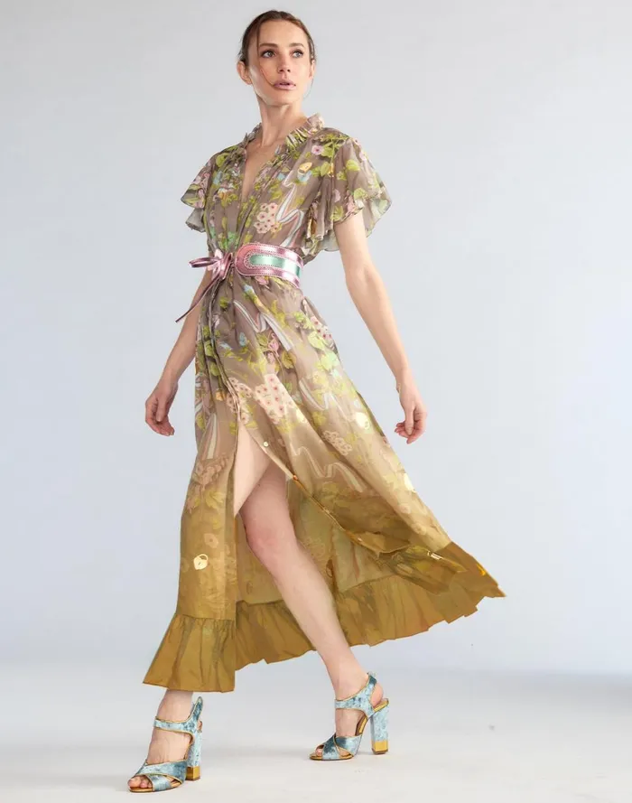 Women Cynthia Rowley Dresses Dawn Dress Cmlmlt Women Cynthia Rowley Dresses Dawn Dress Cmlmlt