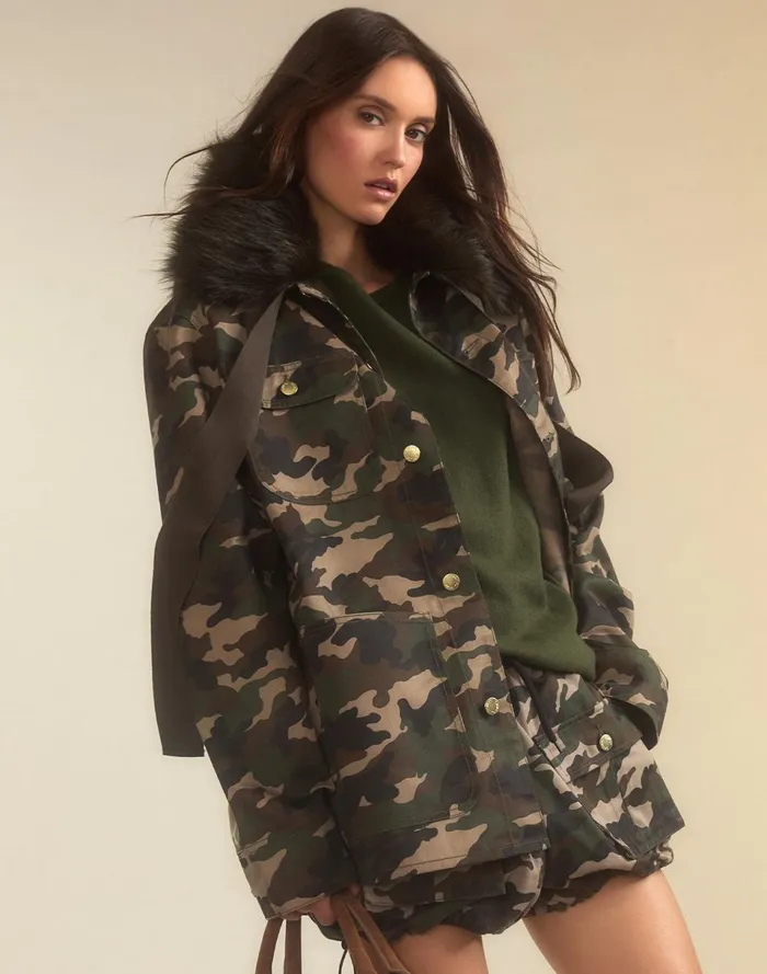 Women Cynthia Rowley Outerwear Outward Bound Jacket Grncam