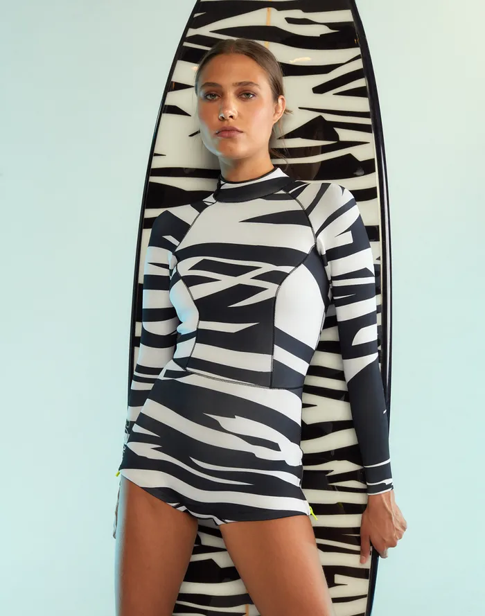 Women Cynthia Rowley Swim Shark Deterrent Wetsuit Black Women Cynthia Rowley Swim Shark Deterrent Wetsuit Black