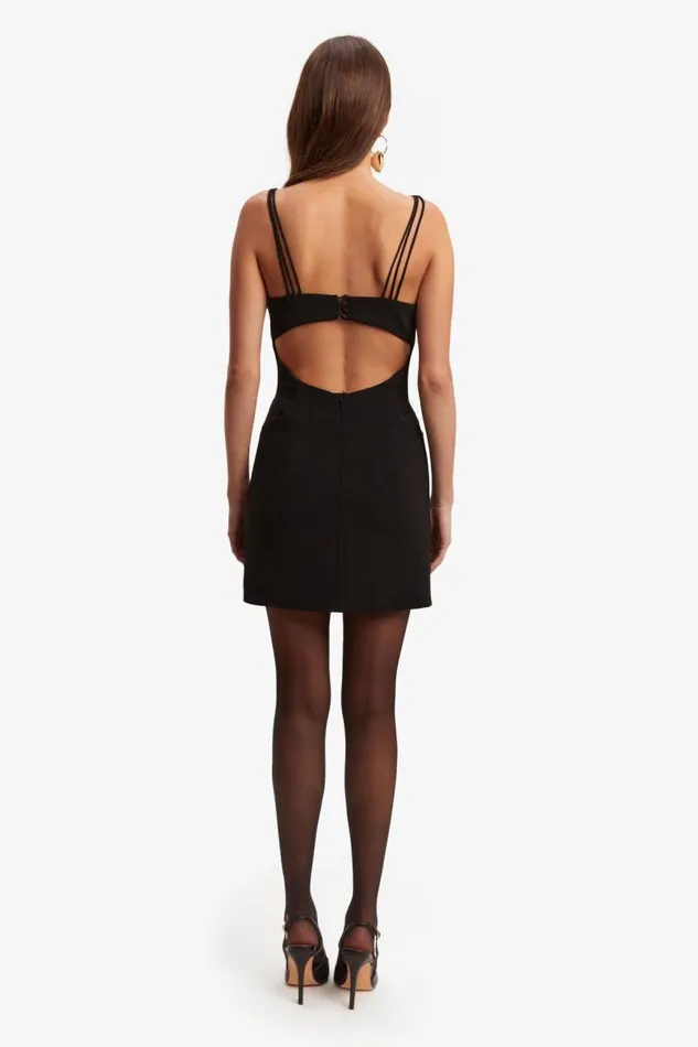 Women Day To Night Dresses Bardot Marzanna Lace Mini Dress In Black Black Women Day To Night Dresses Bardot Marzanna Lace Mini Dress In Black Black