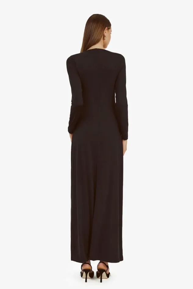 Women Day To Night Dresses Bardot Remmy Maxi Dress In Black Black