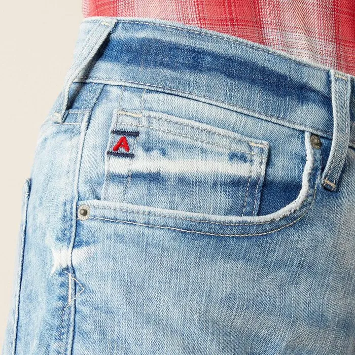 Women Denim Ariat Mid Rise Nia 5quot Short Idaho Women Denim Ariat Mid Rise Nia 5quot Short Idaho