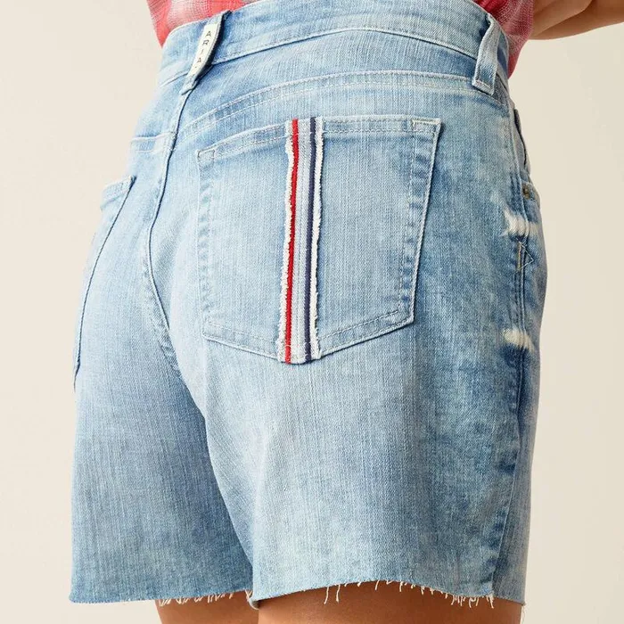 Women Denim Ariat Mid Rise Nia 5quot Short Idaho Women Denim Ariat Mid Rise Nia 5quot Short Idaho