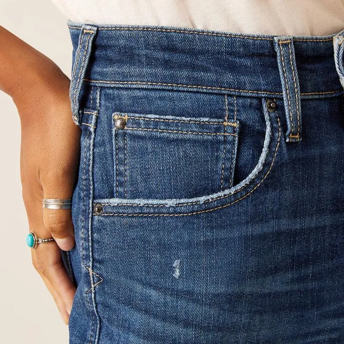 Women Denim Ariat Perfect Rise Jazmine 5quot Short Athena Women Denim Ariat Perfect Rise Jazmine 5quot Short Athena
