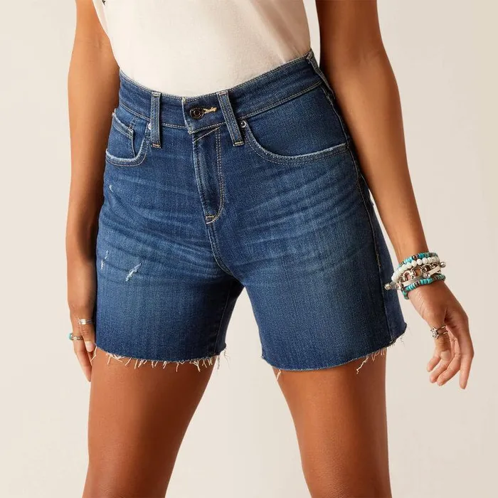 Women Denim Ariat Perfect Rise Jazmine 5quot Short Athena Women Denim Ariat Perfect Rise Jazmine 5quot Short Athena