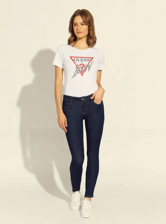 Women Denim GUESS Lowrise Sexy Curve Denim Jeans In Balea Wash Women Denim GUESS Lowrise Sexy Curve Denim Jeans In Balea Wash