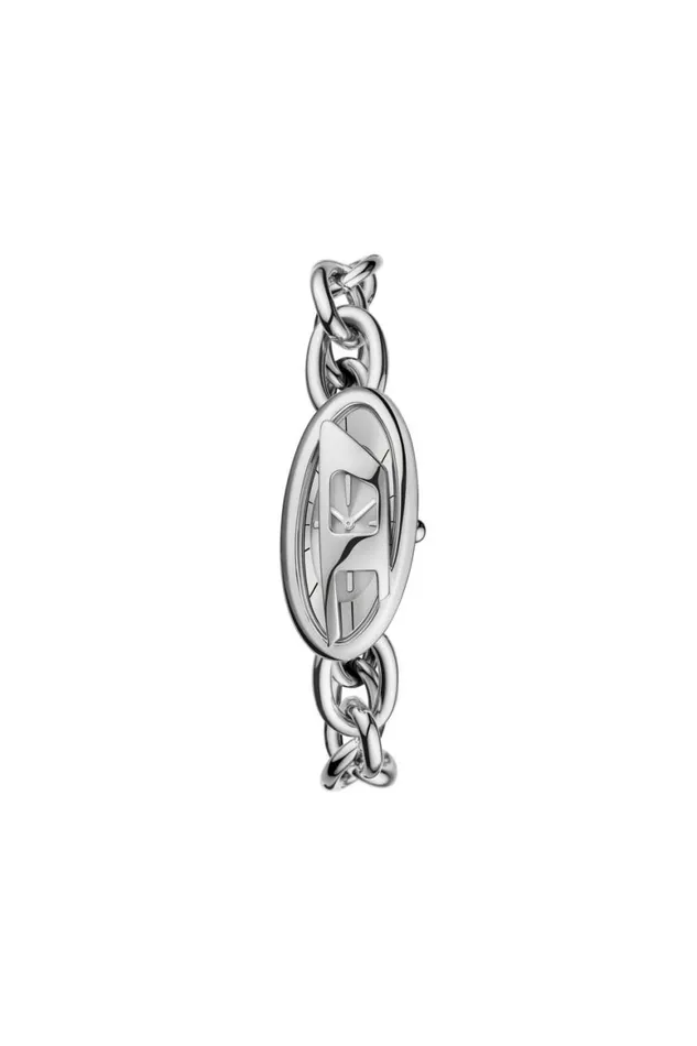 Women Diesel Caps Hats and Scarves DZ5609 WATCH Silver