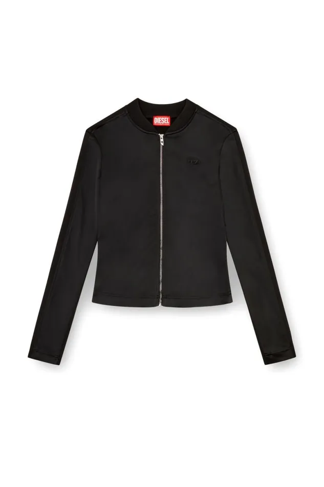Women Diesel Jackets GOPER Black