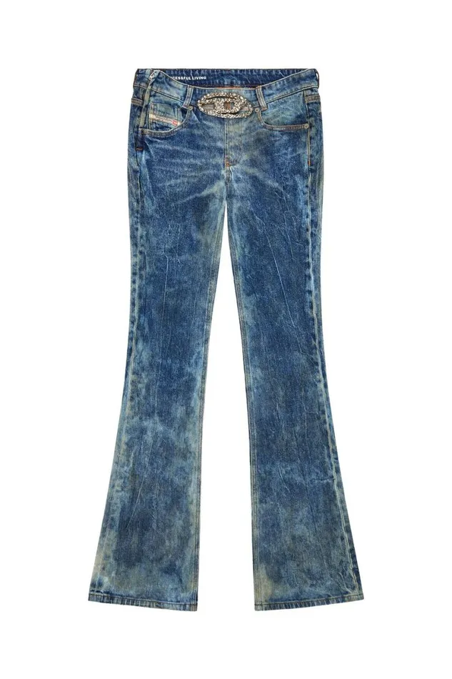 Women Diesel Jeans Bootcut Jeans 1969 DEbbey 0PGAL Dark Blue Women Diesel Jeans Bootcut Jeans 1969 DEbbey 0PGAL Dark Blue