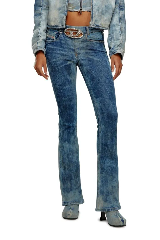 Women Diesel Jeans Bootcut Jeans 1969 DEbbey 0PGAL Dark Blue Women Diesel Jeans Bootcut Jeans 1969 DEbbey 0PGAL Dark Blue
