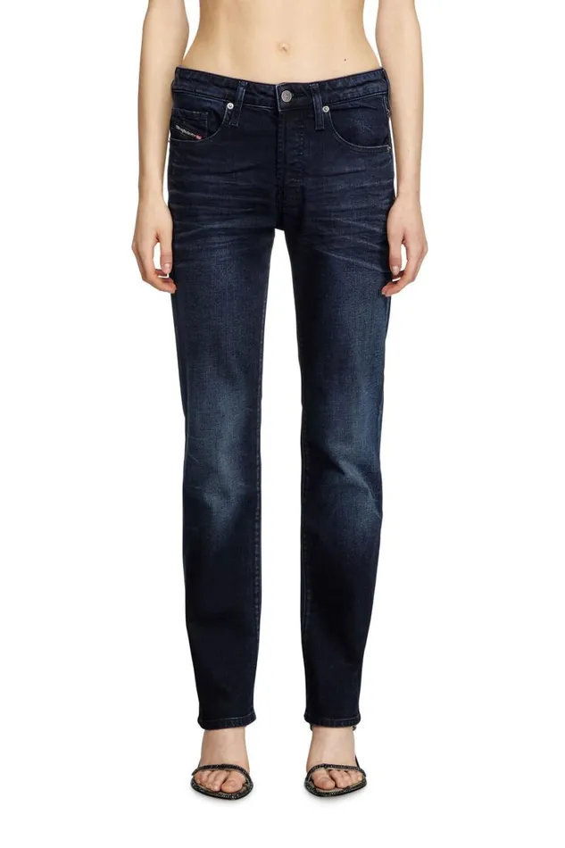 Women Diesel Jeans Regular Jeans 1989 DMine 0BMBX Dark Blue
