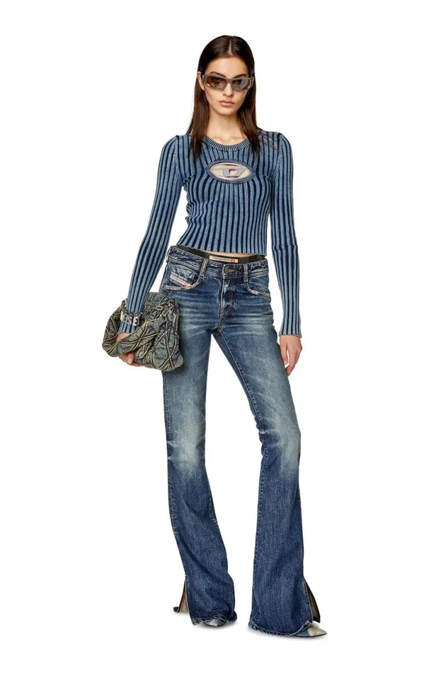 Women Diesel Knitwear MANCHOR Blue