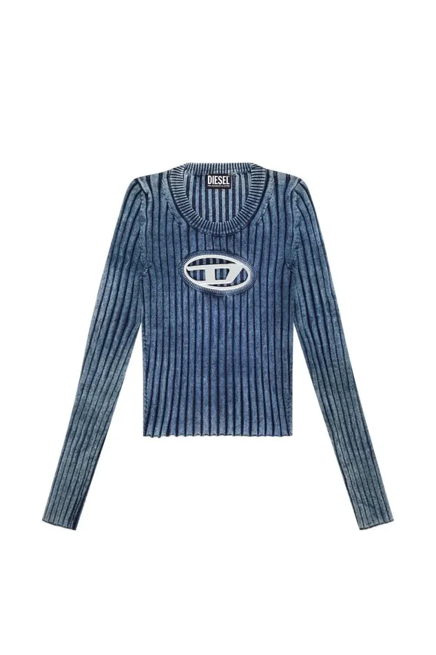 Women Diesel Knitwear MANCHOR Blue Women Diesel Knitwear MANCHOR Blue