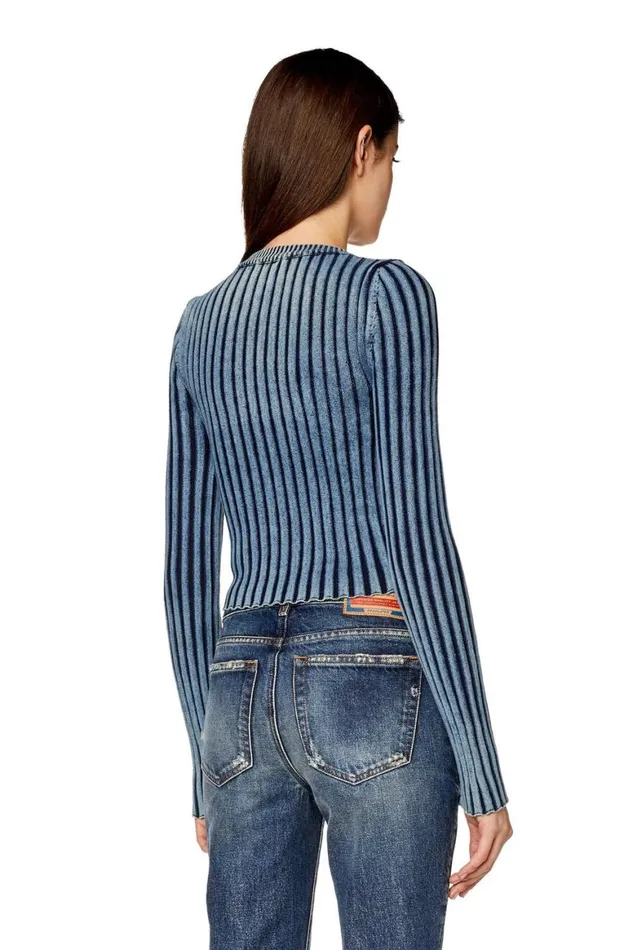 Women Diesel Knitwear MANCHOR Blue Women Diesel Knitwear MANCHOR Blue