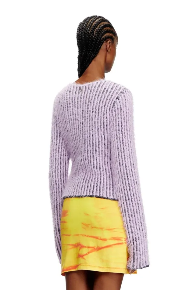 Women Diesel Knitwear MTIGRE Lilac Women Diesel Knitwear MTIGRE Lilac