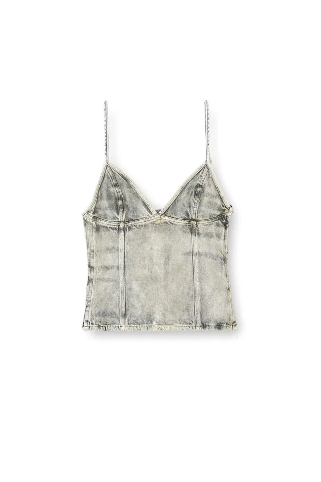 Women Diesel TShirts and Tops TORIGIN Grey