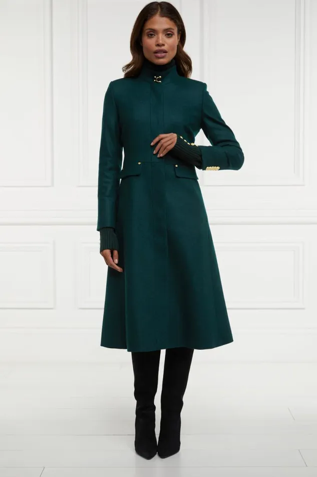 Women Dowdeswell Coat Emerald Holland Cooper Tailoring
