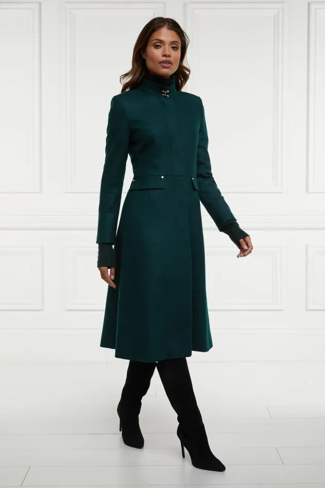 Women Dowdeswell Coat Emerald Holland Cooper Tailoring