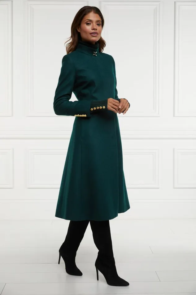 Women Dowdeswell Coat Emerald Holland Cooper Tailoring