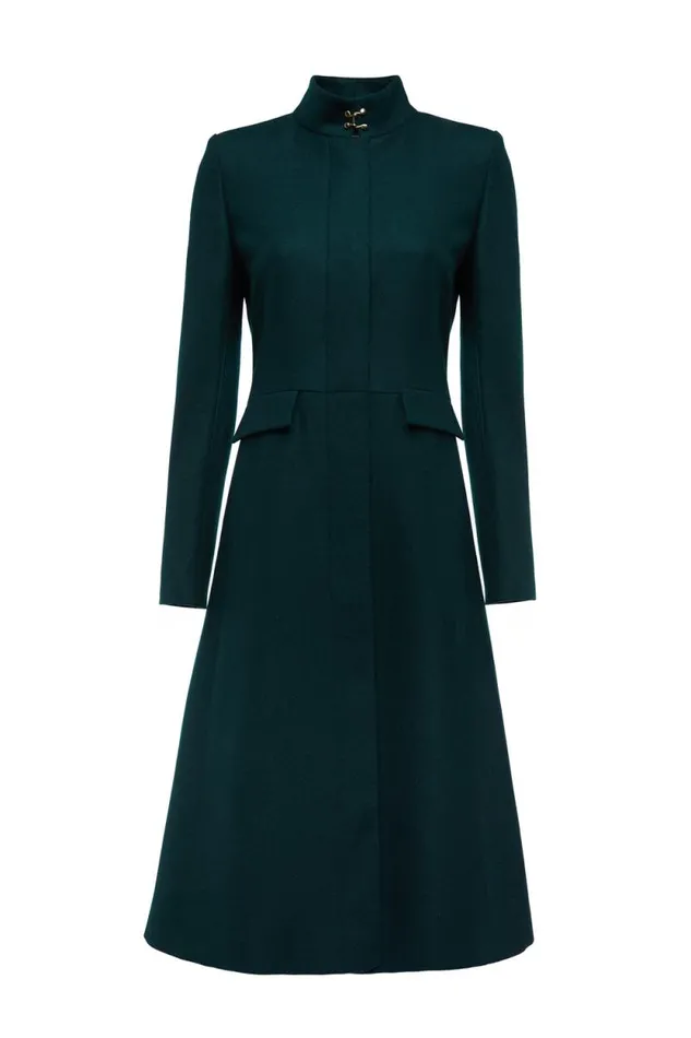 Women Dowdeswell Coat Emerald Holland Cooper Tailoring