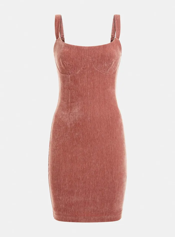 Women Dresses GUESS Rosy Violet Laura Mini Dress